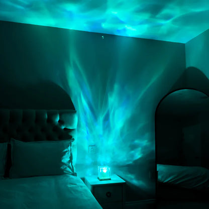 LED Ocean Wave Projector Table Lamp